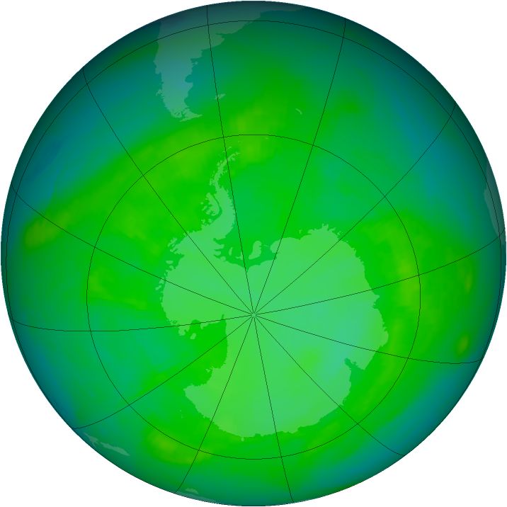 Ozone Map 1988-12-01